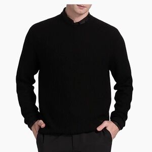Emporio Armani Black Crewneck Sweater